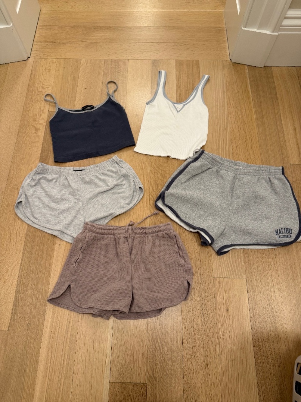 Brandy Melville clothing - 3 shorts, 2 tanks all for $10